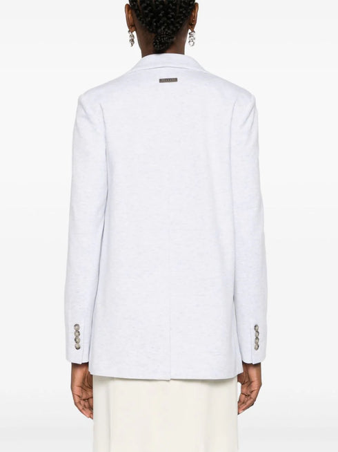single-breasted blazer